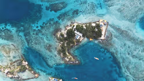 Isla Amores Private Island Weddings - Near Cartagena 5 Suites Pool 360 views Full Staff