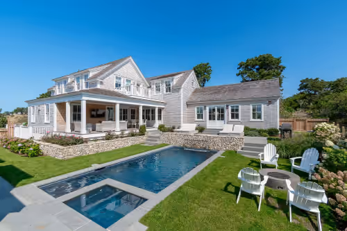 RARE-RENT 2 HOMES ON 1 PROPERTY WALK TO  TOWN! 8 BR suites, pool, home theater.