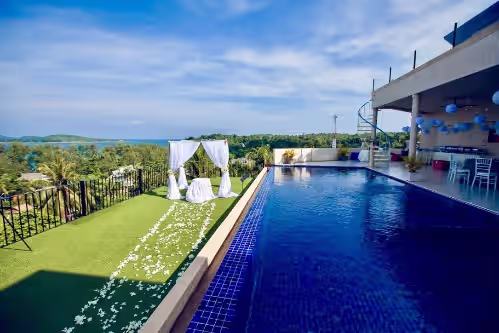 Turquoise View: Private pool, sea view, 9 bedrooms, Activity room & Cinema Room, photo 4