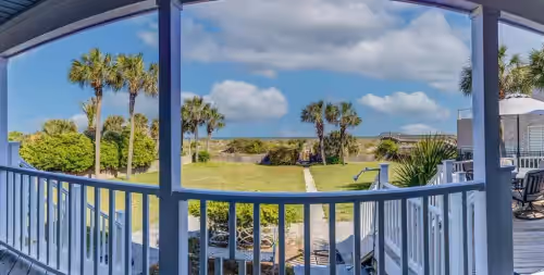 Huge oceanfront pet friendly home with large yard