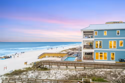 Beachfront Oasis - 10 Bedroom Gulf Front House! New Construction! Private Pool! Hot Tub!