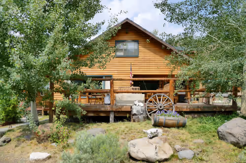 Family reunion / retreats just outside Yellowstone National Park. Gorgeous views