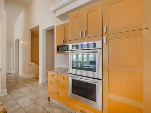 Kitchen at Big Blue Unit# 116 -Mini-Resort, Movie Theater, Pools, Beach Front, Sleeps 28