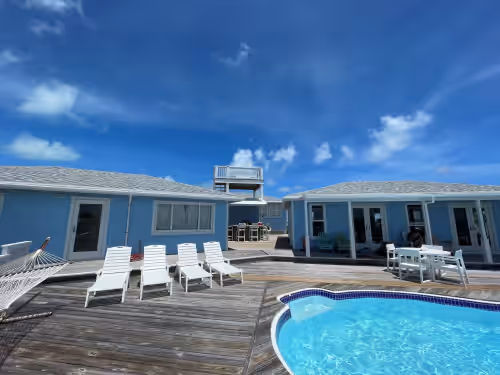 Barefoot Bay - beach house w/ 3 pods, views of Atlantic Ocean & Sea of Abaco