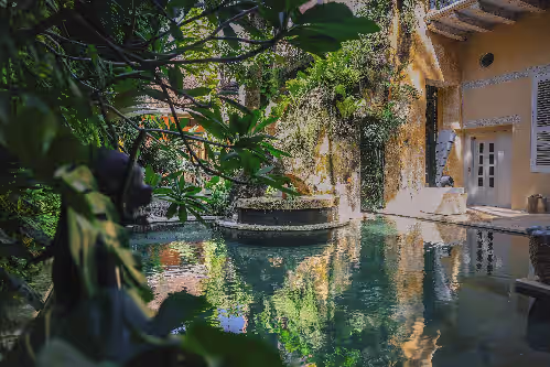 Luxe villa within Walled Town in Cartagena, adorned with masterpieces. 12 guests