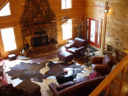 Large Cabin in the Kiamichi Wilderness