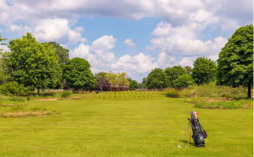 Golf Hole at Country Estate Property Near Windsor Castle-Former Home of Geri Halliwell