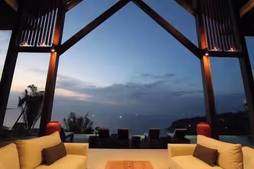 Property grounds at Villa Saan
