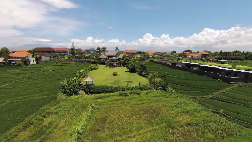 Aerial view at Villa Mandalay