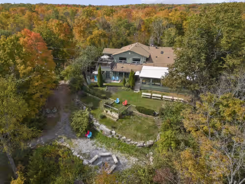 Green Nest Lodge - 6500ft Lakefront Lodge 5Suite 10BR Private beach Pool 5Lv Outdoor Ground Retreat