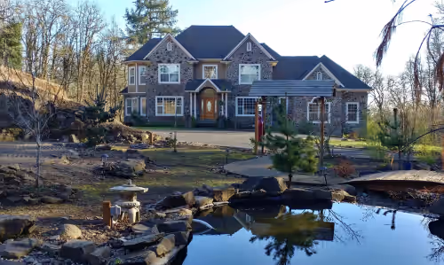 Exquisite Estate on 10 acres in North Albany.  15 minutes to OSU.