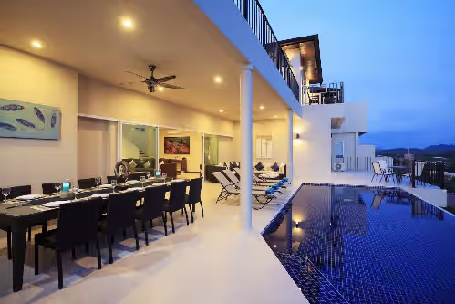 Turquoise View: Private pool, sea view, 9 bedrooms, Activity room & Cinema Room, photo 3