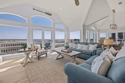 Highly Rated! Blue Moon - LUX Oceanfront Pool, Hot Tub, Theater Room, Elevator!, beachfront wedding venue in Waves, North Carolina