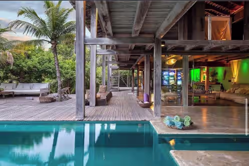 Paradise house on the sand in Trancoso