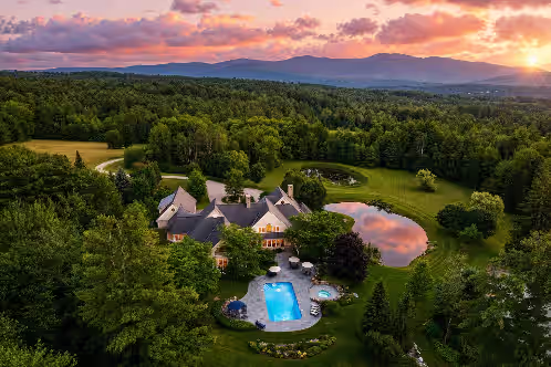 The Lemelson Estate | Escape to Eden, wedding venue in Stowe, Vermont