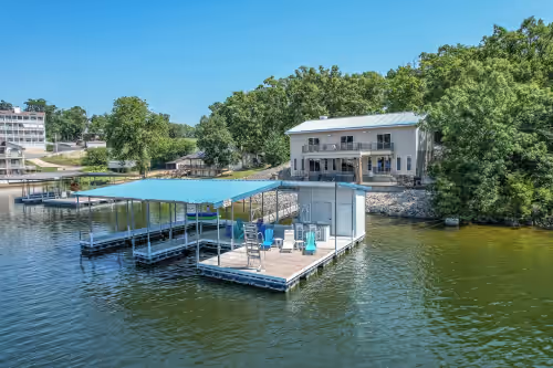 The Perfect Lake of the Ozarks Getaway Luxury Home with Private Dock