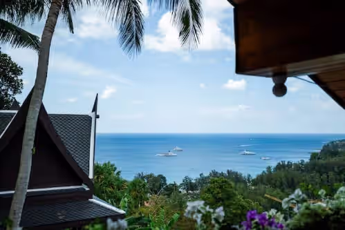 View from property at Luxury Villa in Surin with Pool