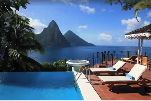 St. Lucia's Best View! Le Gallerie of Sea and Sun