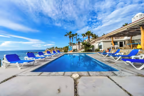 Poolside (1) at Casa Alvarado: Luxury Beachfront Villa in Punta Pescadero