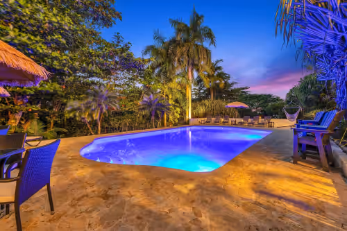 Golden hour at Casa D'Palma-steps to Sandy Beach
