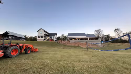 Progress on new addition and pool at 5 King Masters, Pool, Putting Green, Hot Tub, Playset, Gameroom