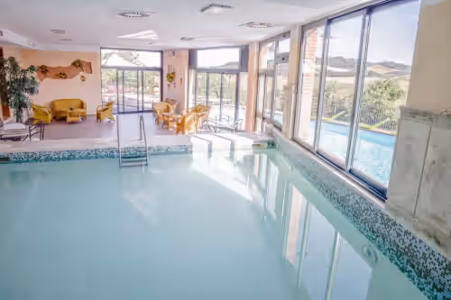 Pool at Big estate with private indoor & outdoor pool, gym, billiard in Umbria