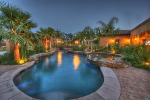 Secluded 8BR-6BA Gated Estate: Large River Pool, Pool House, & Golf, LG Jacuzzi