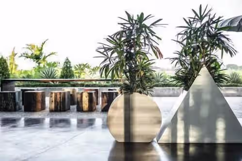 Terrace/patio at Villa Mana