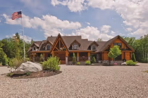 Luxury Lakefront Home On 155 Private Acres: Family Reunions, Weddings, Events, lakefront wedding venue in Otisfield, Maine
