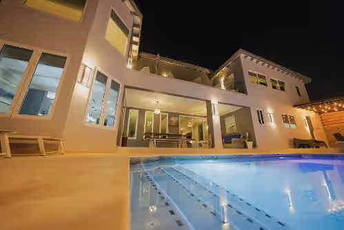 Luxury 6BR Aruba Villa Pool, Jacuzzi, Near Palm Beach