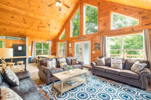 A WATERFRONT home with private dock on quiet cove, seconds to jumping bridge.