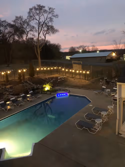 Pool at The Suite Retreat With Large Lounge Space