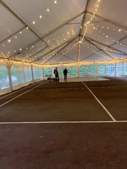 Sport court at The Stone Manor Inn